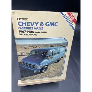 Clymer Chevy/GMC Vans/Gas/Diesel 1*67-1986 Shop Repair Manual